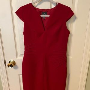 Dark red Adrianna Papell dress